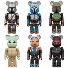 *Bargain Item* BE@RBRICK CHASE STAR WARS #2 THE MANDALORIAN (Set of 12) (Completed)