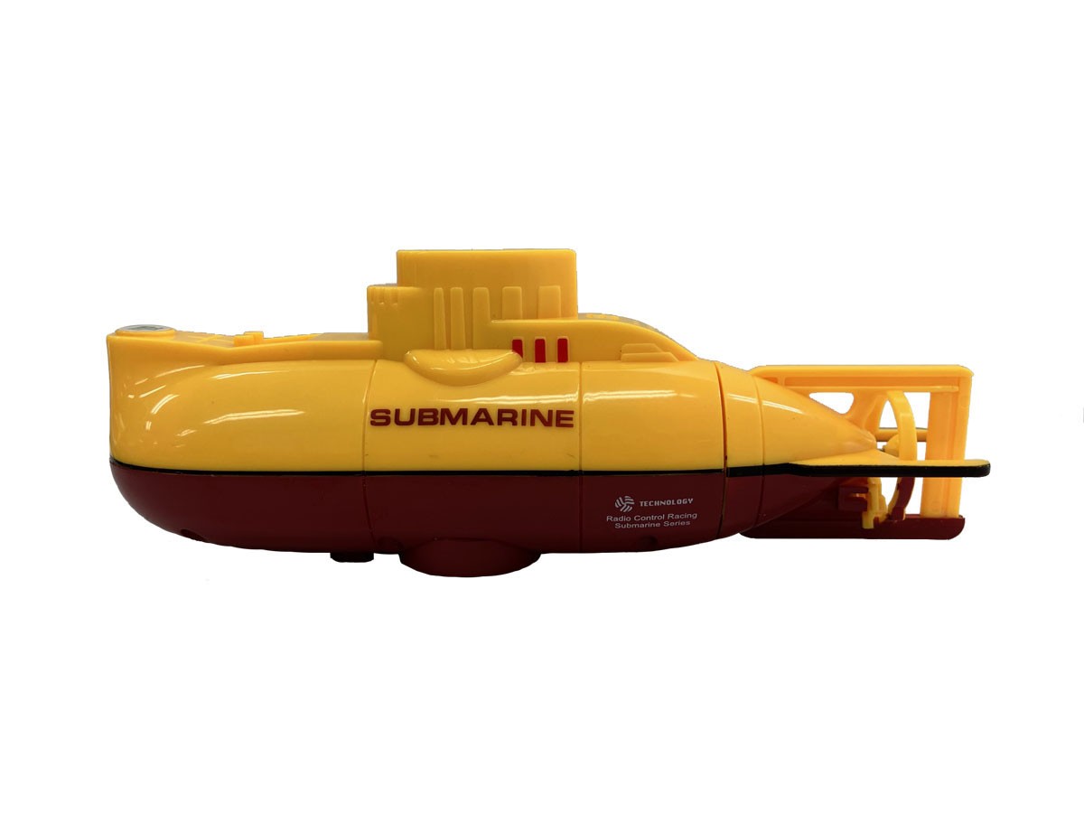 R/C U18型潜水艦 イエロー×レッド (27MHz) (ラジコン) 商品画像1