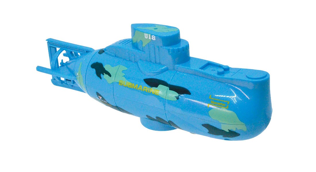 R/C U18型潜水艦 ブルー迷彩 (27MHz) (ラジコン) 商品画像2