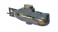 R/C U18型潜水艦 グリーン迷彩 (40MHz) (ラジコン) 商品画像2 サムネイル