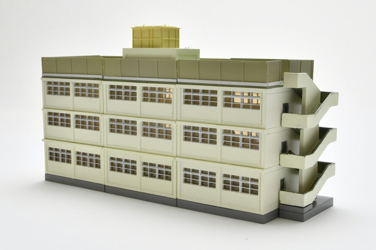 建物コレクション 105-1R 中学校1R (鉄道模型) 商品画像2