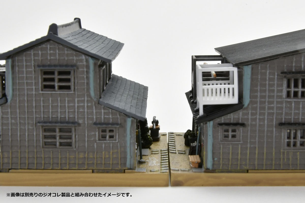 建物コレクション 055-1R 商店長屋B1R (鉄道模型) その他の画像2