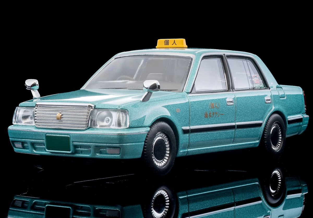 ジオコレ64 ＃カースナップ 04c タクシー乗り場(トヨタ クラウンセダン付属) (ミニカー) 商品画像2