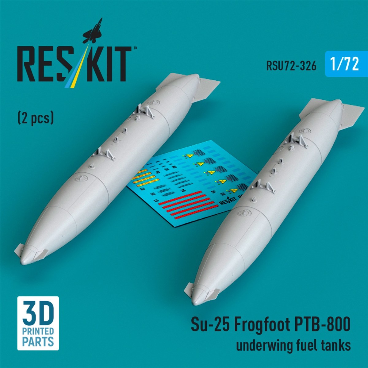 Su-25 翼下PTB-800増槽 (2個入) (プラモデル) その他の画像1