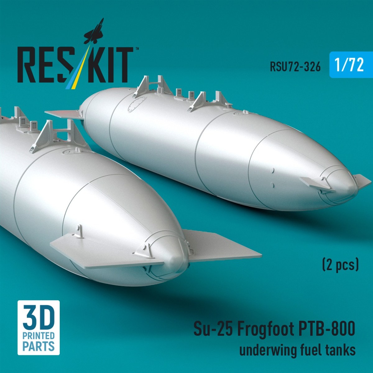 Su-25 翼下PTB-800増槽 (2個入) (プラモデル) その他の画像3