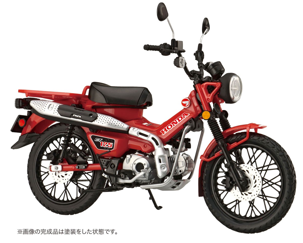 ホンダ CT125(ハンターカブ/ノンカラー) 特別仕様(オプションパーツ付き) (プラモデル) 商品画像1