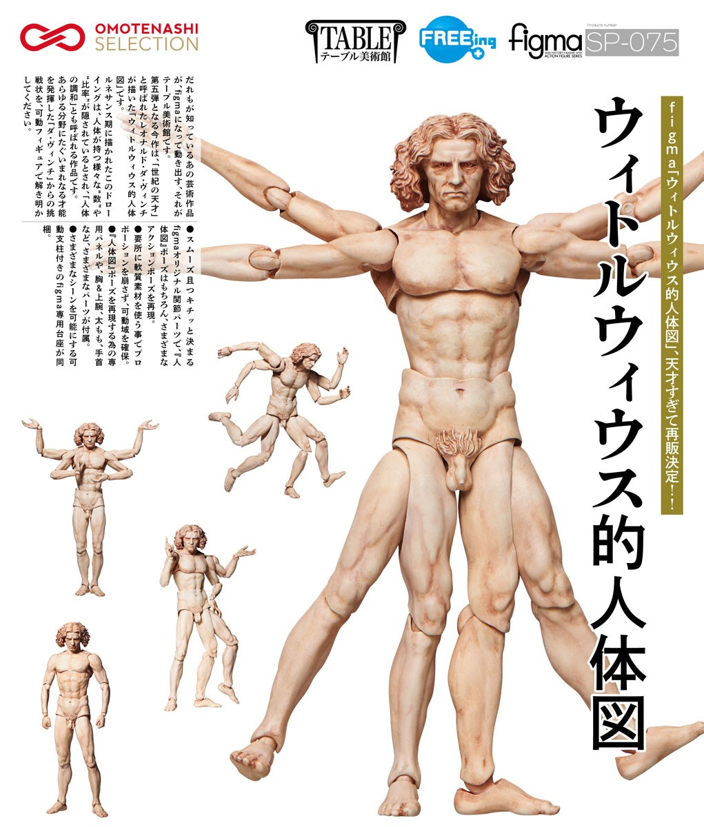 figma ウィトルウィウス的人体図 (フィギュア) - ホビーサーチ フィギュア