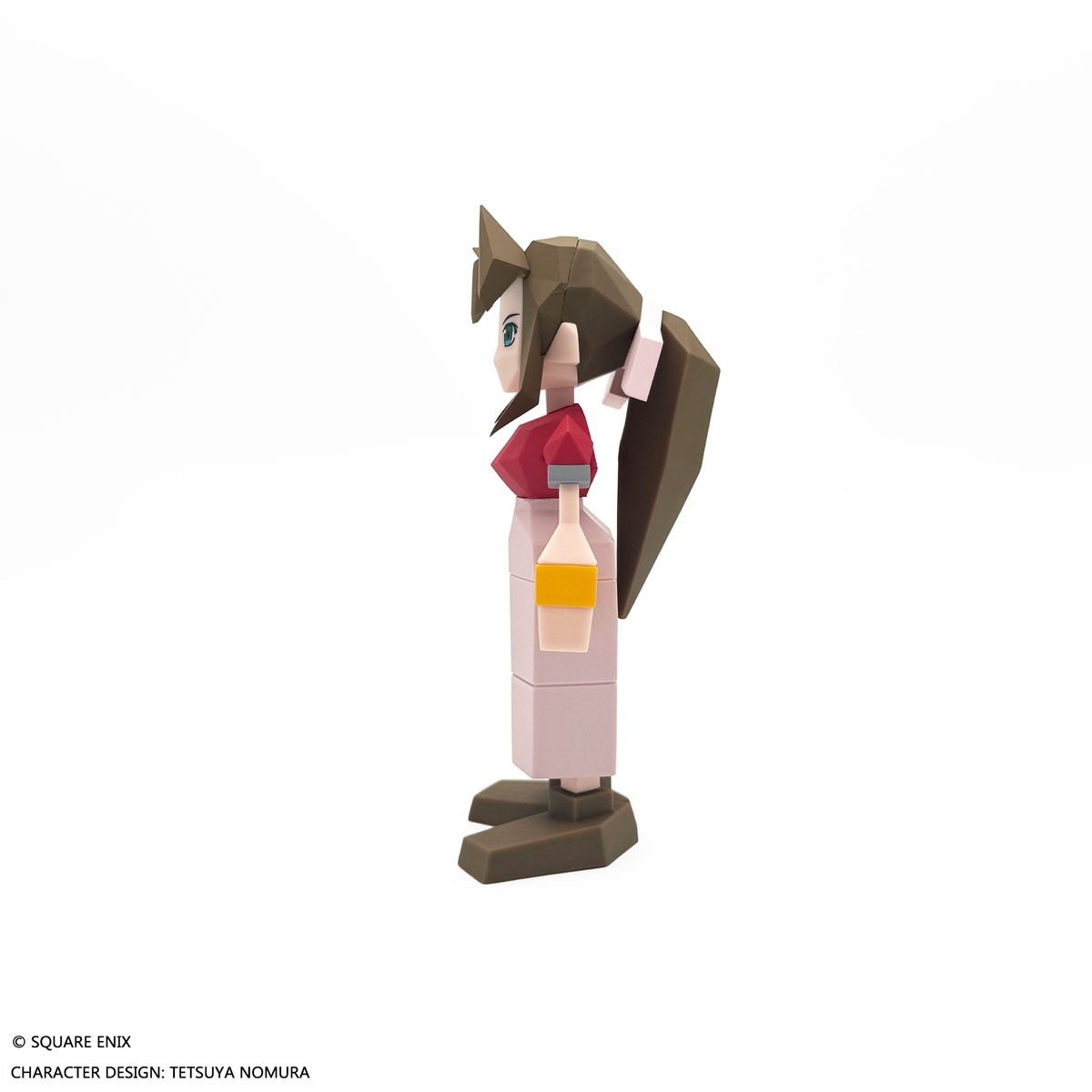 Final Fantasy VII Polygon Soft Vinyl Aerith Gainsborough (Completed) 商品画像2