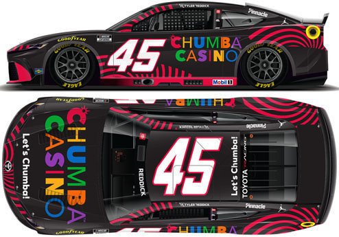 CHUMBA CASINO 2026 トヨタ カムリ XSE タイラー・レディック #45 (ミニカー) その他の画像1