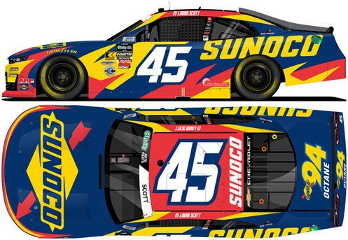 SUNOCO 2026 シボレー カマロ ラバー・スコット #45 (ミニカー) その他の画像1