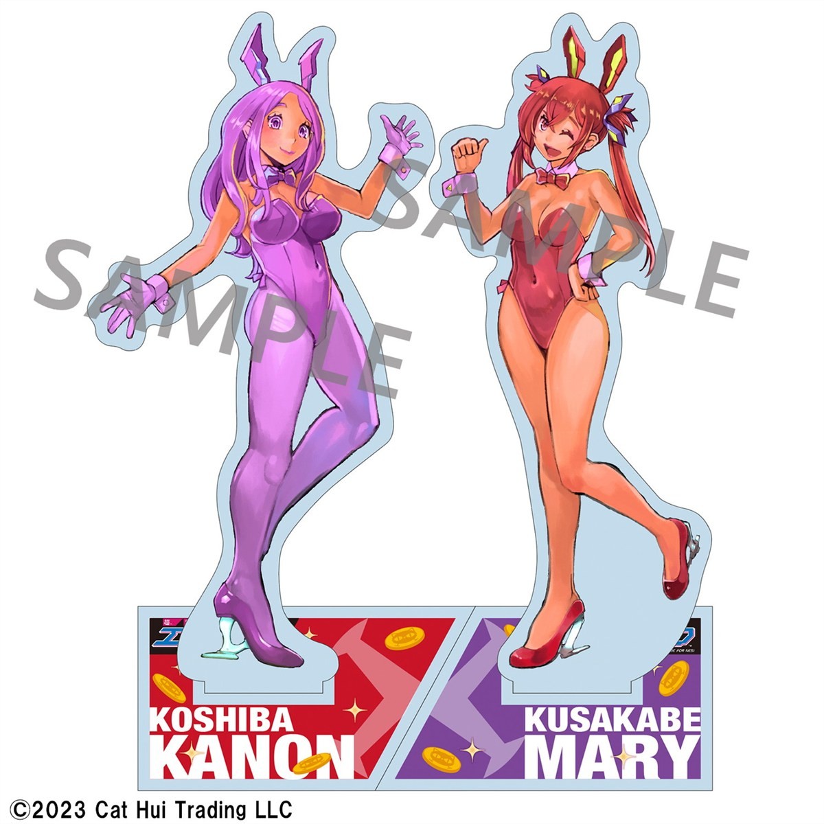 超翼戦騎エスティーク デカ・アクリルスタンド マリィ 【バニーstyle】 (キャラクターグッズ) その他の画像3