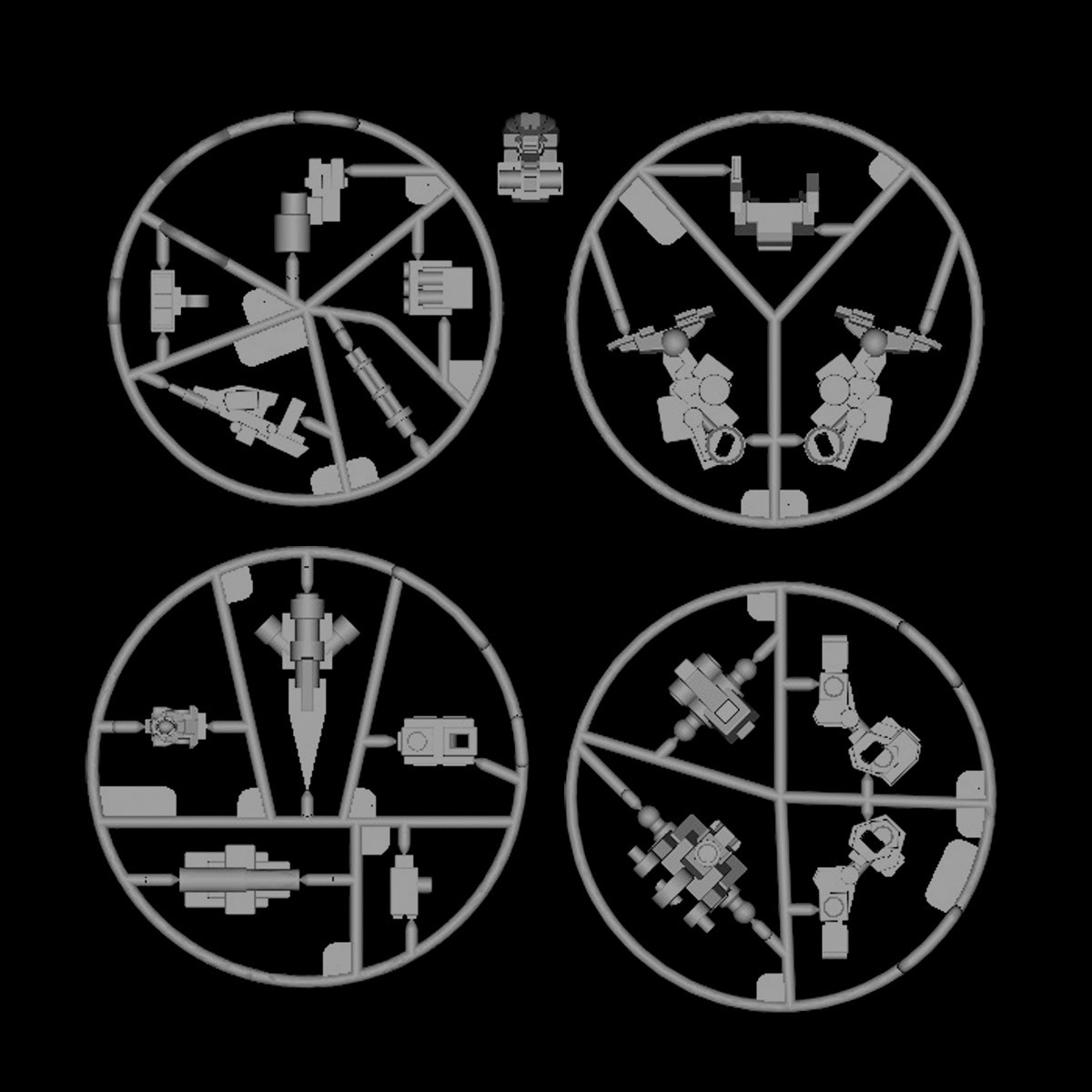 MECHA ART(メカアーツ) (12個セット) (プラモデル) その他の画像2 モーダル