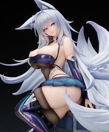 [Bonus Included] Azur Lane Shinano: Moonlit Chrome Ver. Special Edition Including LED Acrylic Display Case (Figure)