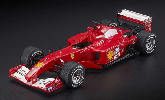 F2001 2001 モナコGP ウィナー No,1 M.シューマッハ (ミニカー