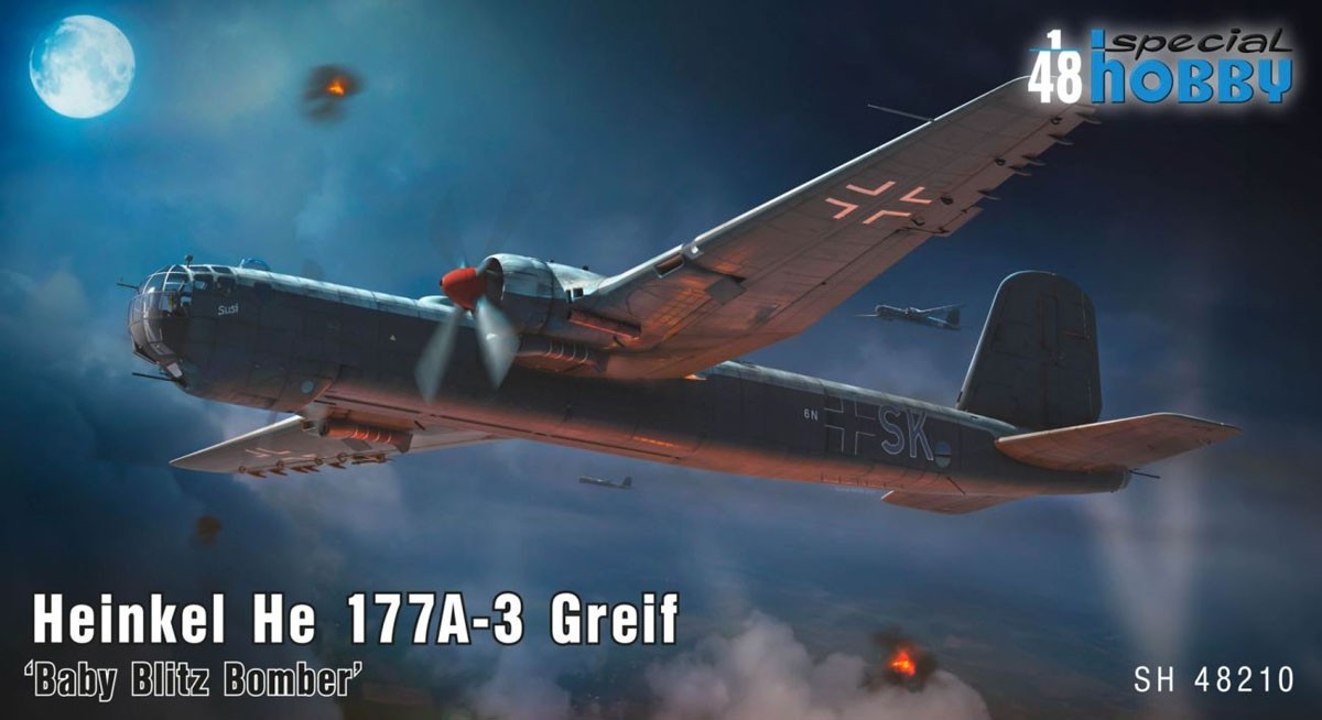ハインケル He177A-3 グライフ `ベイビーブリッツボンバー` プラモデル