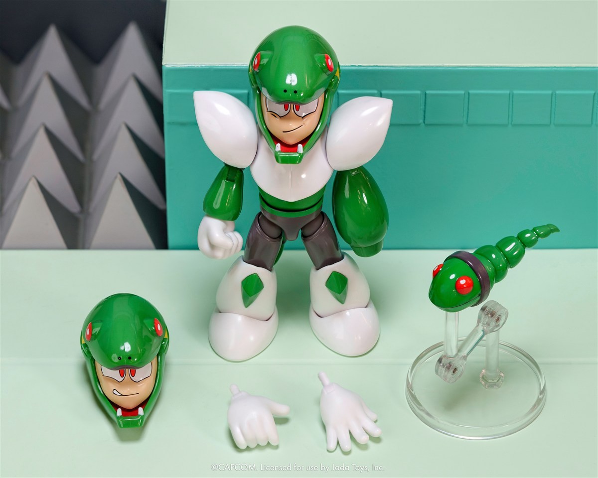 ロックマン スネークマン アクションフィギュア 完成品｜ホビーサーチ