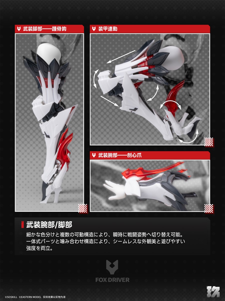 [Bonus Included] SOSKILL x Eastern Model A.T.K.Girl Endless Night Series Nine-Tailed Fox Daji Deluxe Edition (Plastic Model) その他の画像6 Modal