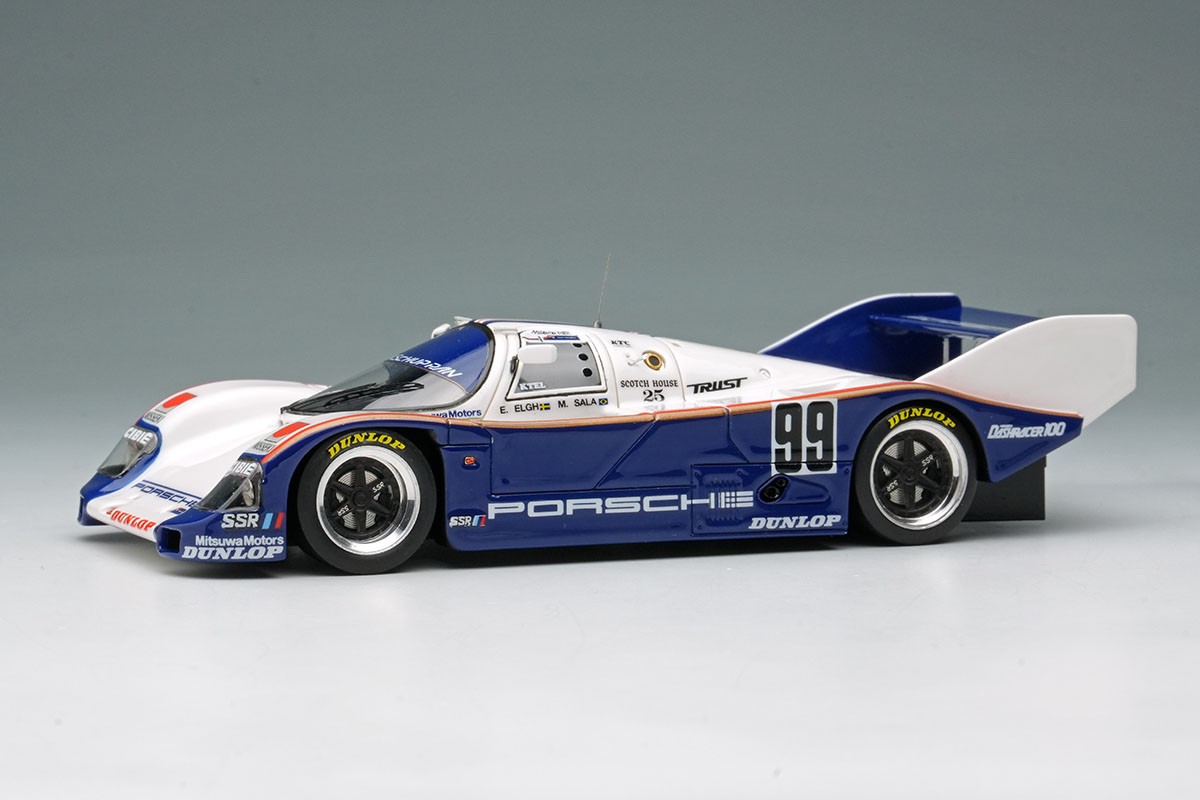 ミニチャンプス 1/18 ポルシェ962C #2 ニュル1000km 1987 ポルシェ 962C `ロスマンズポルシェチームシュパン` WEC in Japan 富士
