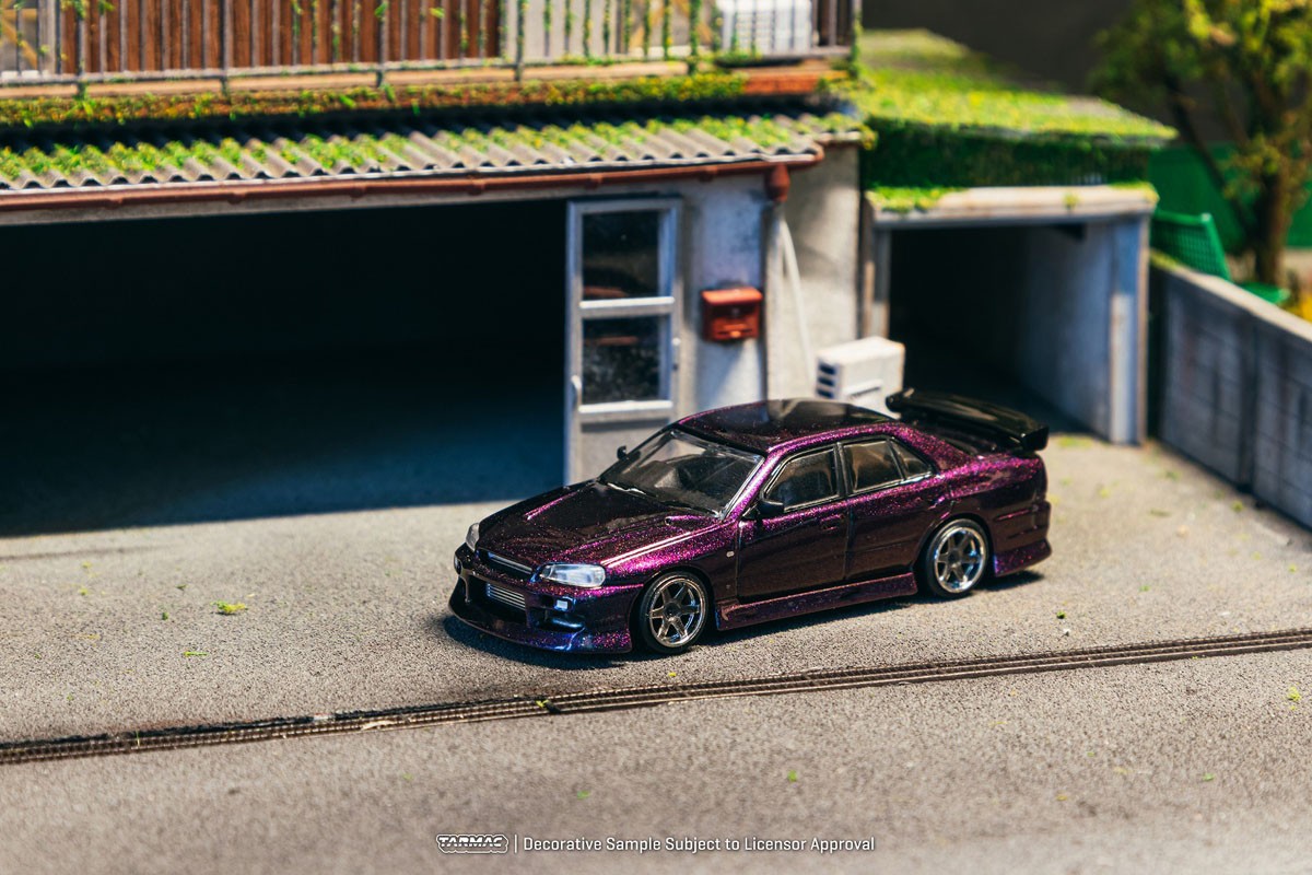 URAS Skyline ER34 Midnight Purple [ペーパーボックス] (ミニカー) その他の画像2