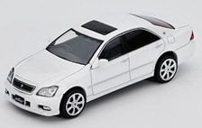 Toyota Crown Athlete(S180) 2005 (RHD) ホワイト (ミニカー)