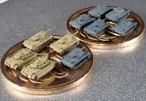 戦車セット 1/700 ドイツ軍 III号戦車セット プラモデル｜ホビーサーチ