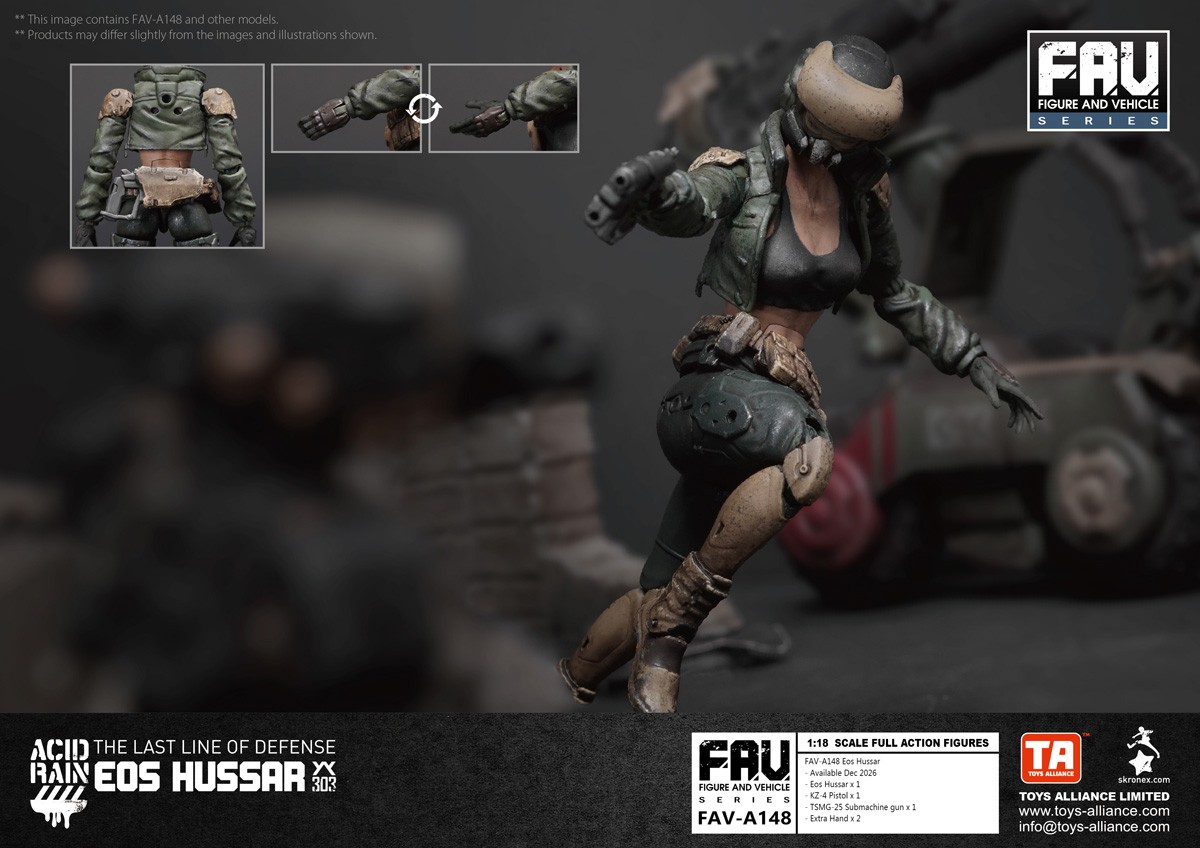 TOYS ALLIANCE LIMITED アシッドレイン 1/18スケール FAV-A148 イオス