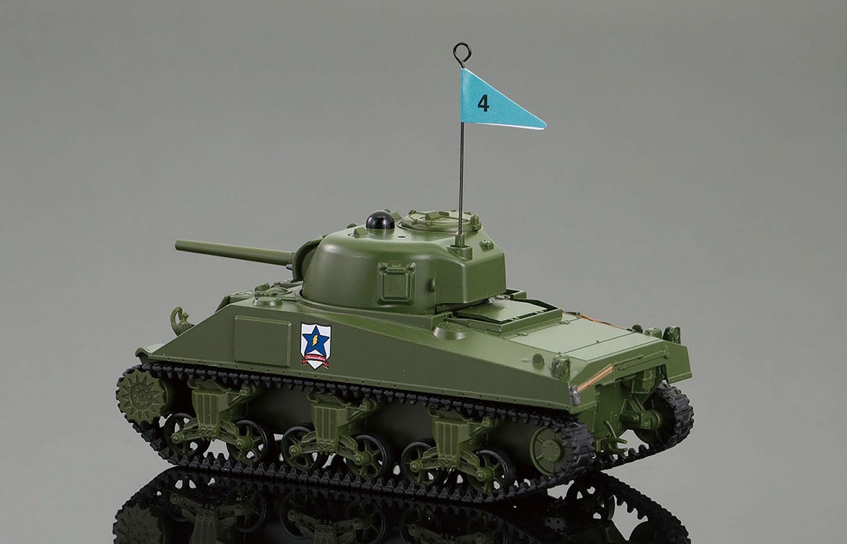 ガールズ＆パンツァー RCバトル戦車道シリーズ M4シャーマン 75mm砲