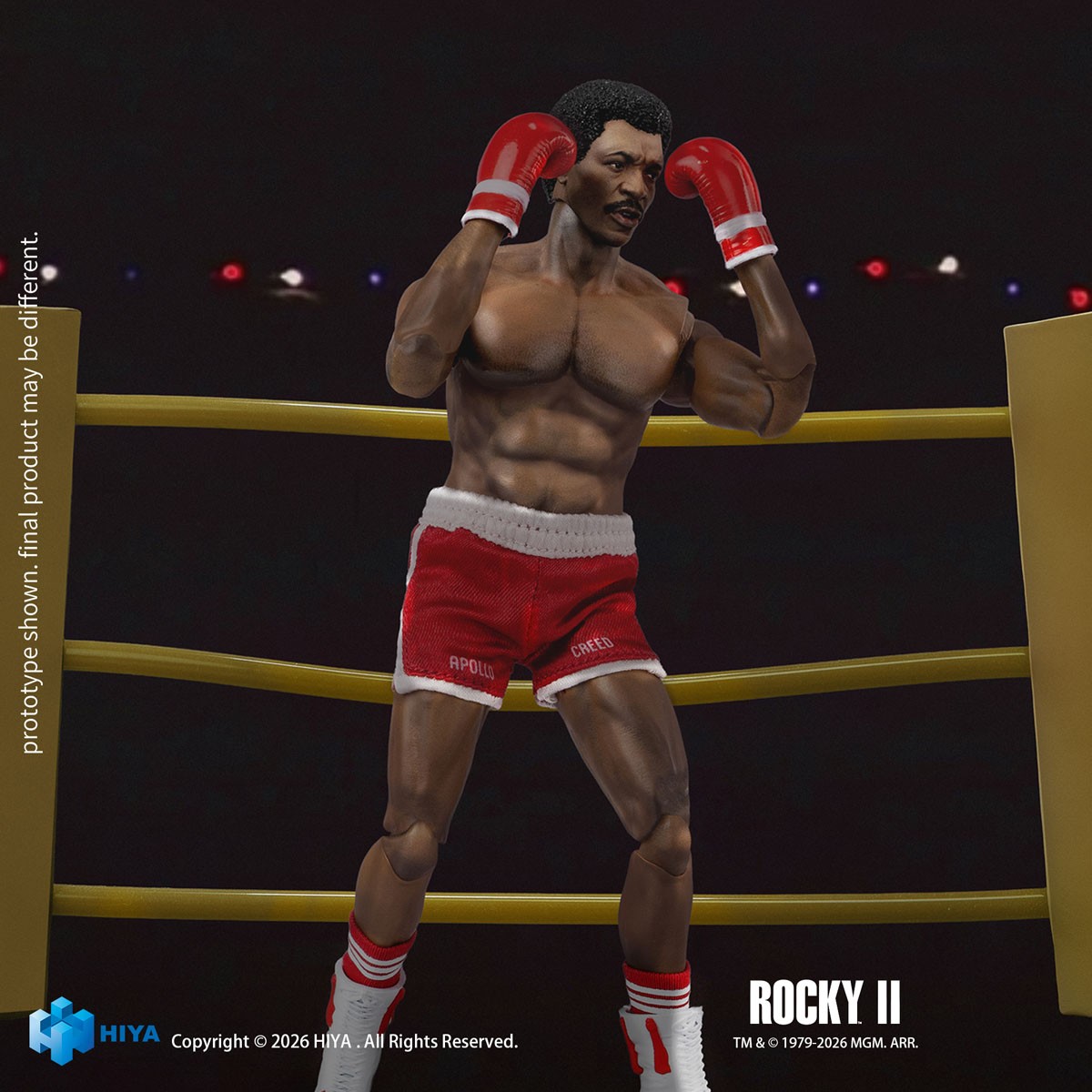 ロッキー2 1/12 アクションフィギュア アポロ・クリード 完成品