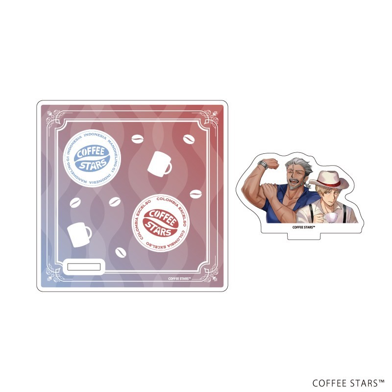 アクリルコースタースタンド「異世界喫茶コーヒースターズ」02