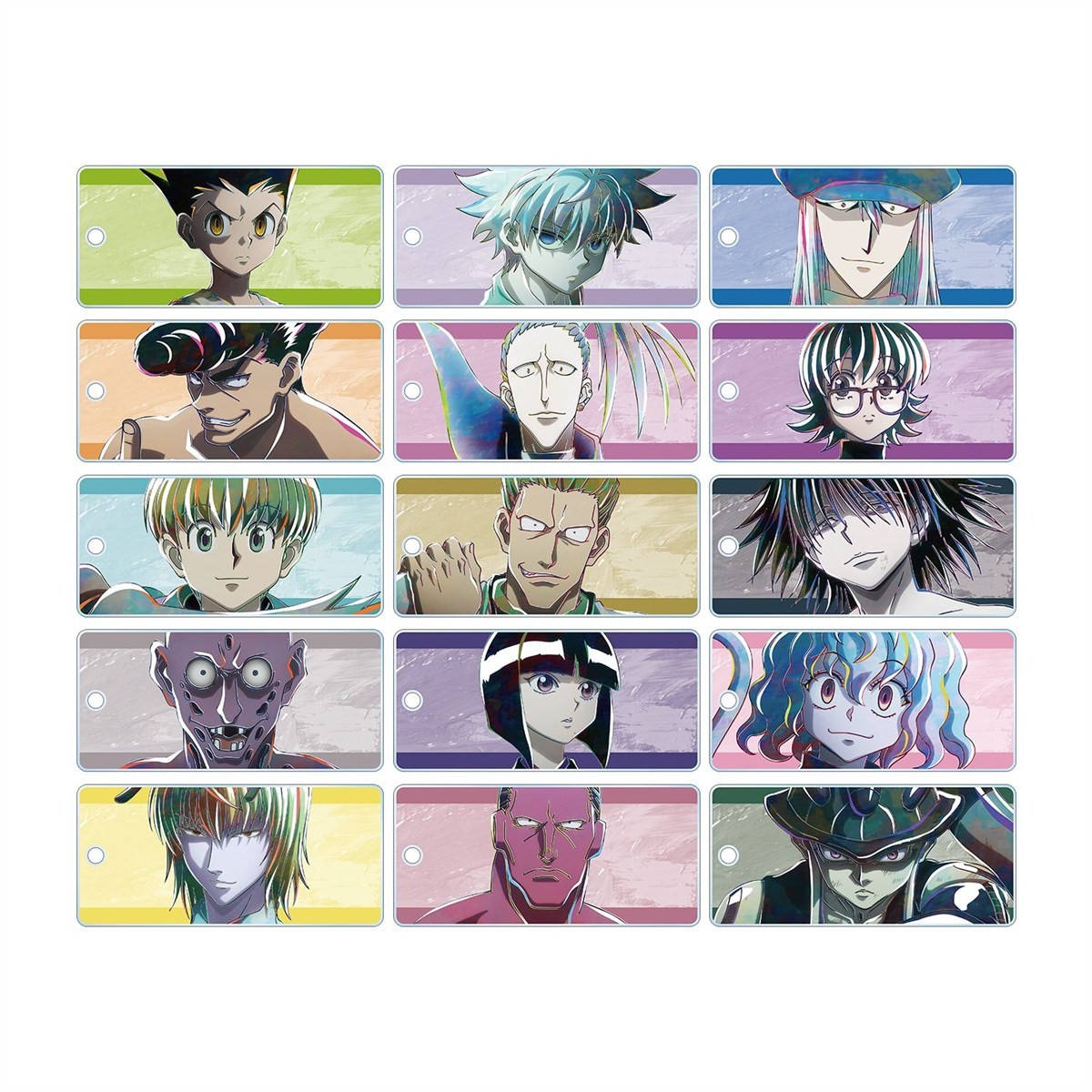 HUNTER×HUNTER トレーディング Ani-Art 第4弾 アクリルキータグ (15個