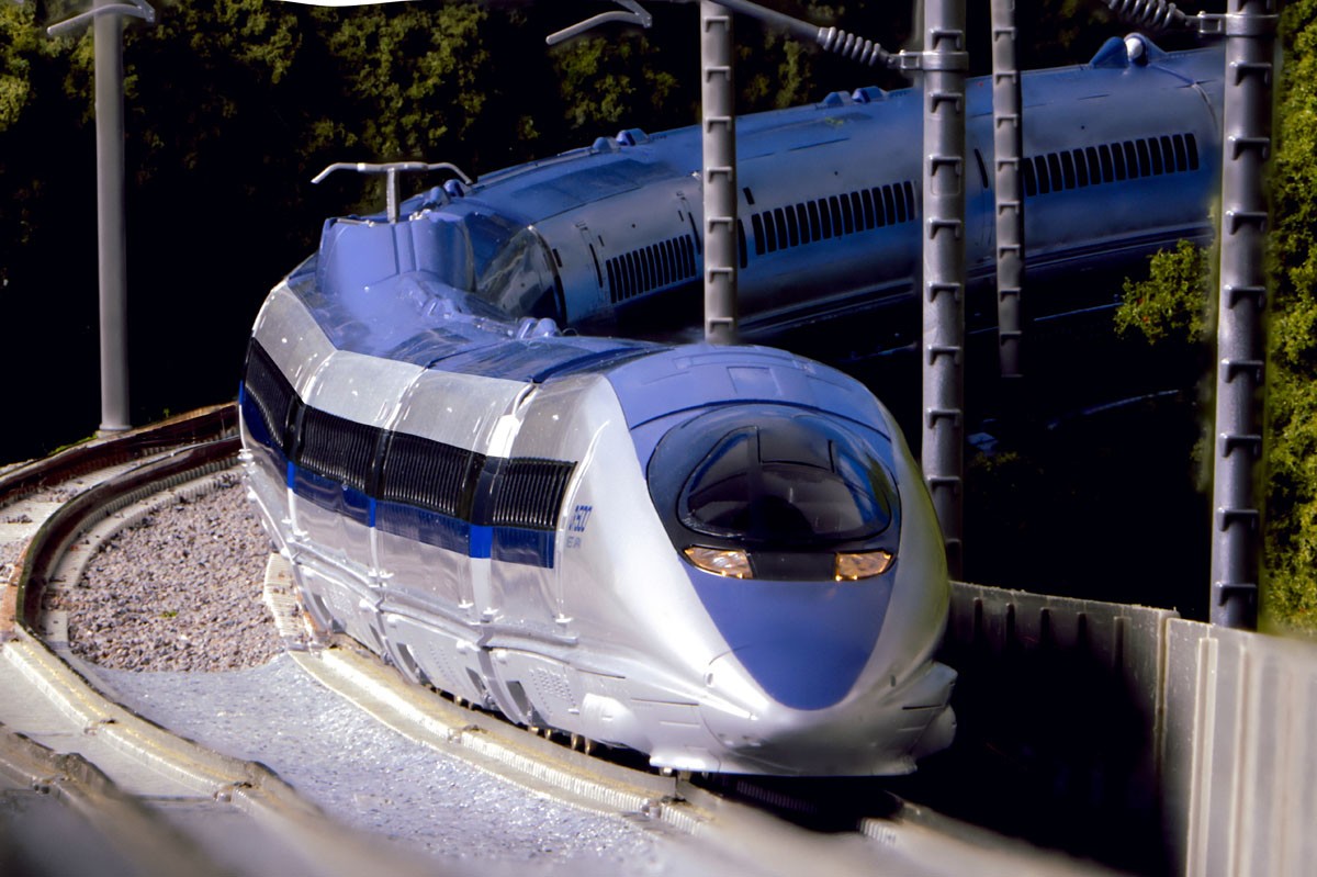 のぞみ出品 500系新幹線 「のぞみ」 8両基本セット (基本・8両セット) 鉄道模型