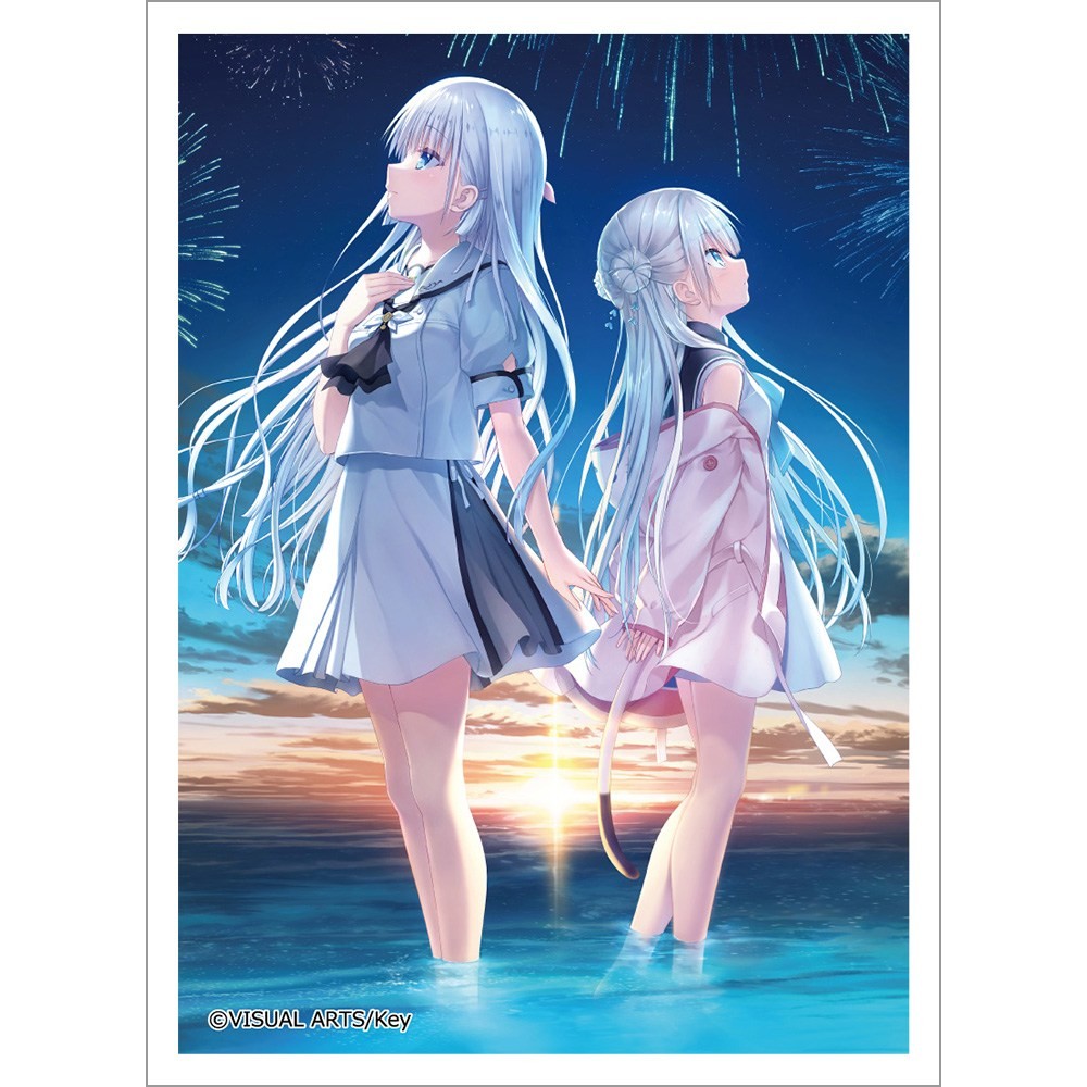 スリーブ Summer Pockets イメージビジュアル 4種セット Summer Pockets REFLECTION BLUE＆anemoi スリーブ(鳴瀬 しろは＆辻倉