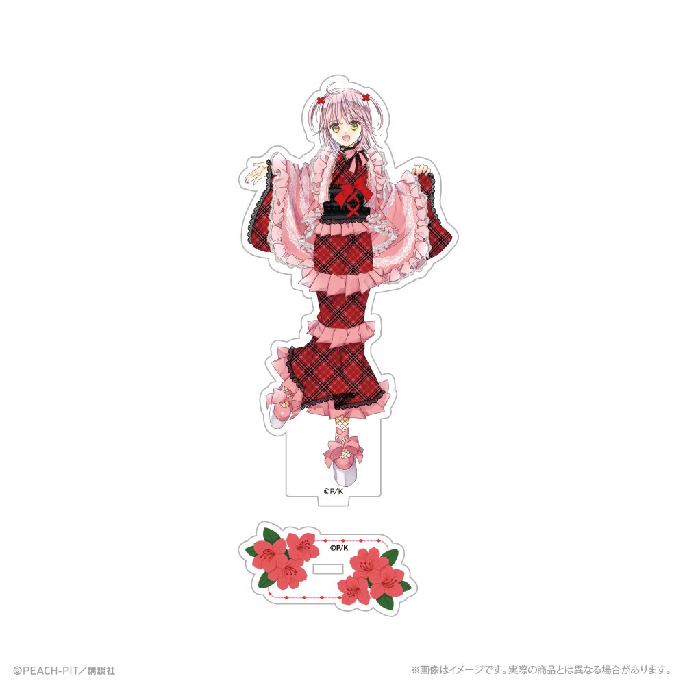 しゅごキャラ！ 描き下ろしアクリルスタンド_日奈森あむ 花なり