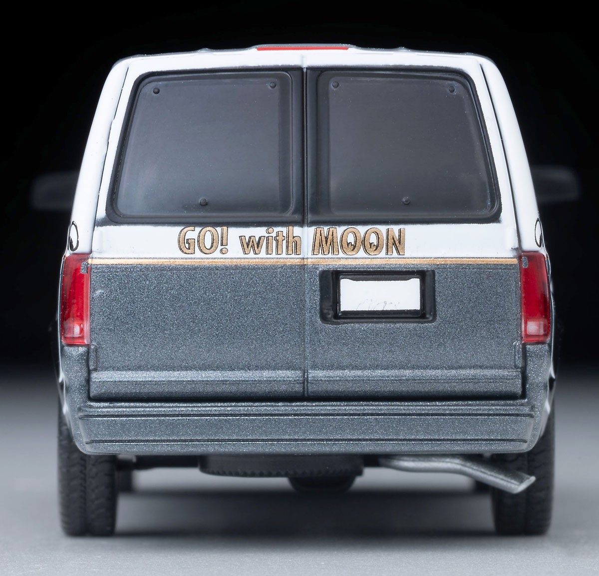 LV－N344c シボレー アストロ バン (MOONEYES)白/グレー (ミニカー) 商品画像7