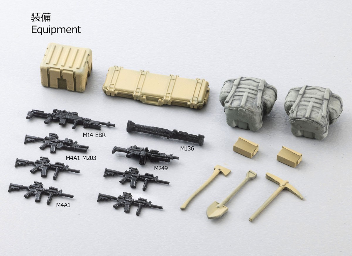 [AS006]戦闘車両情景セット (UCPグレー) (ミニカー) 商品画像4