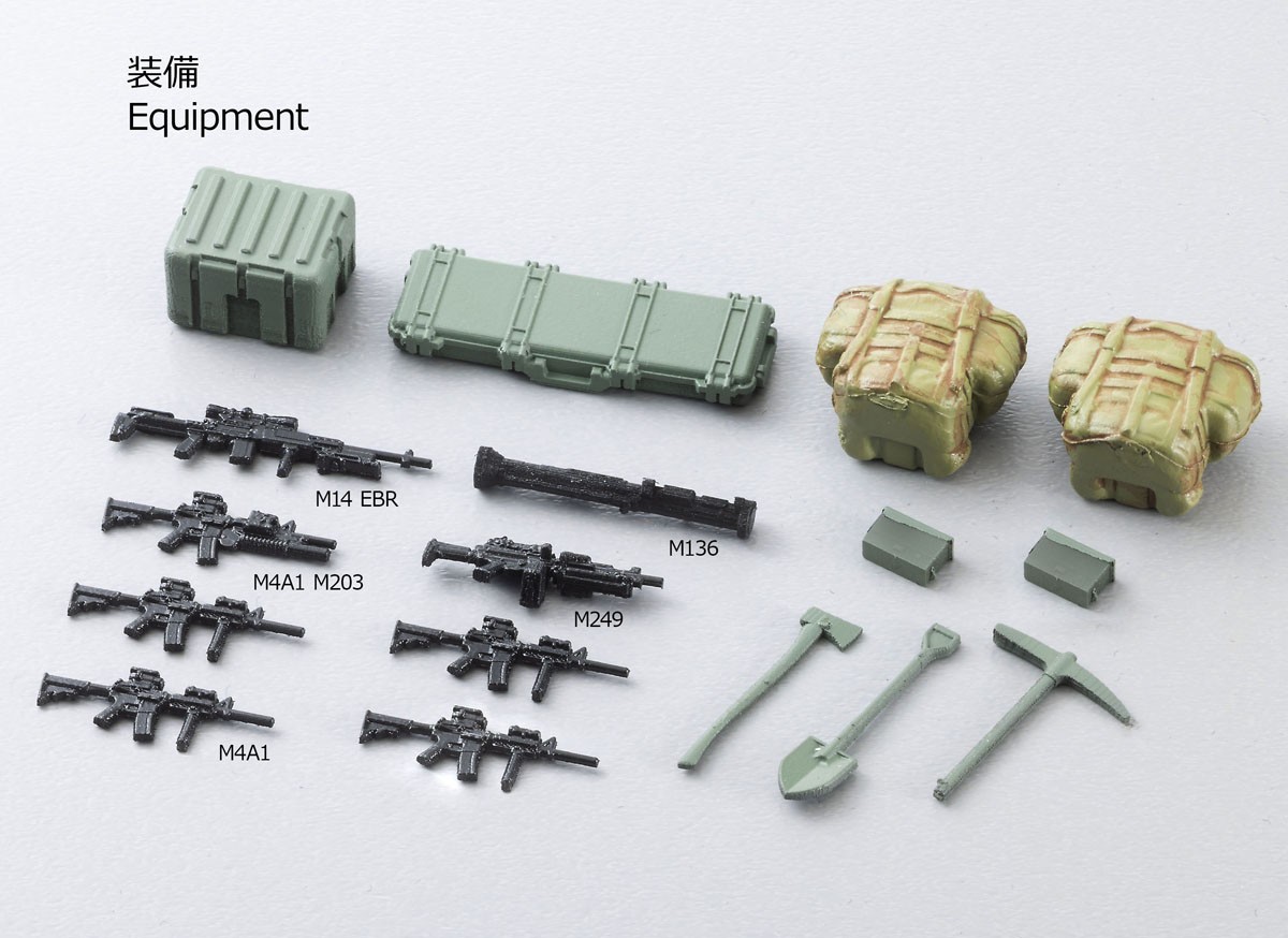 [AS007]戦闘車両情景セット (OCPブラウン) (ミニカー) 商品画像4