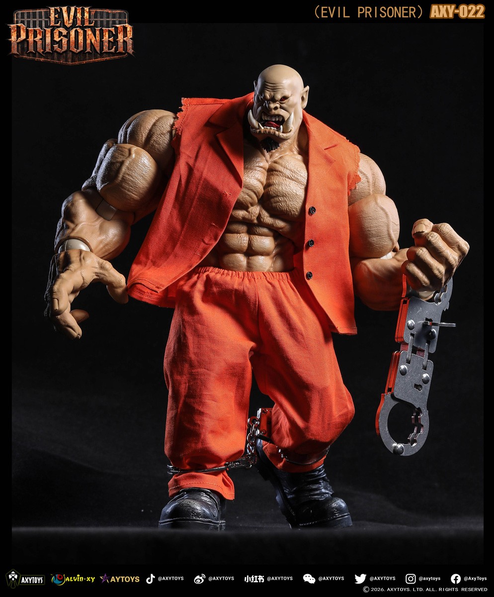 特典付】EVIL PRISONER(イーブルプリズナー) 1/12スケール可動