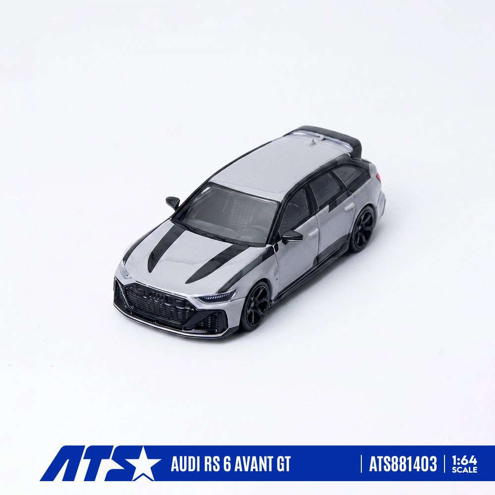 Audi特注1/43 Audi RS 6 Avant プリスマシルバー AUDI RS 6 AVANT GT グレー ミニカー｜ホビーサーチ