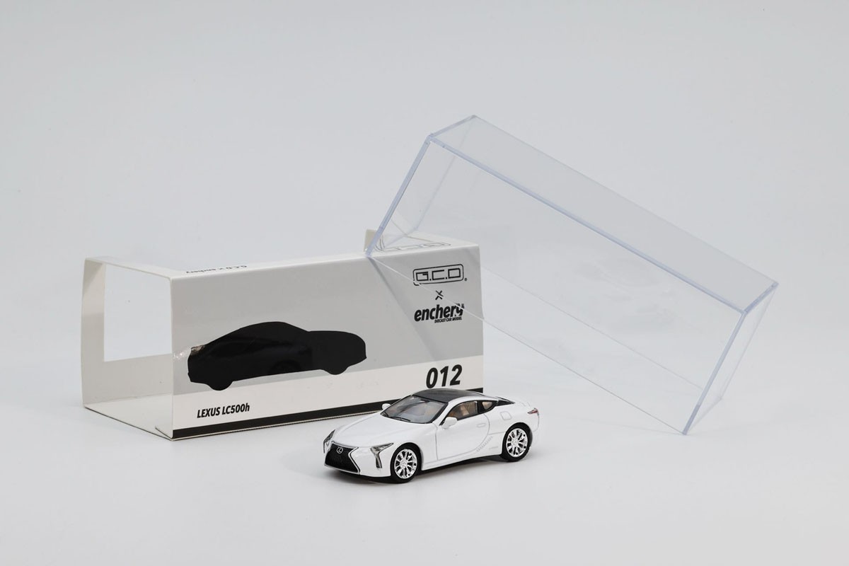 京商 1/64 Lexus LC500h ホワイト Lexus LC500h White Diecast Car|HobbySearch