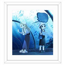 ‼️希少品‼️非売品‼️　週刊少女コミック　複製原画　5枚‼️ 少女終末旅行]描き下ろし複製原画(水族館) キャラクターグッズ｜ホビー