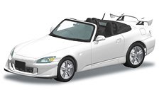 AP2 S2000 TYPE S 2007 グランプリホワイト (プラモデル)