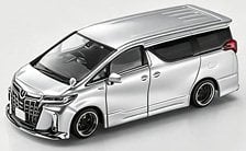 トヨタアルファード カスタムバージョン リキッド・メタリック・シルバー (ミニカー)