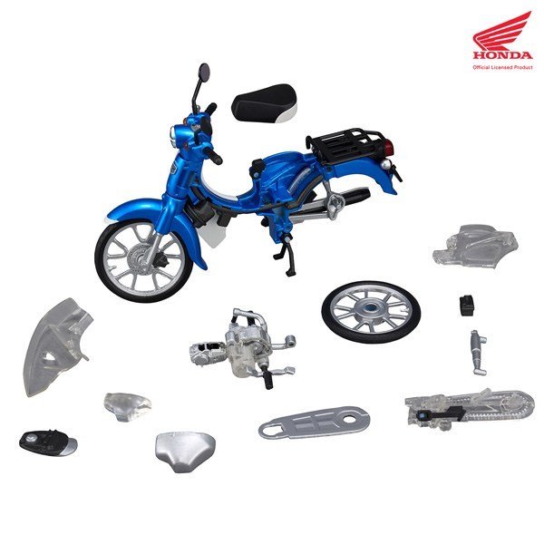 KAITANICS Honda Super Cub 110 Glint Wave Blue Metallic (Puzzle) 商品画像13