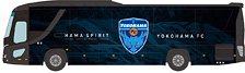 ザ・バスコレクション 横浜FCチームラッピングバス「HAMASPIRIT」 (鉄道模型)