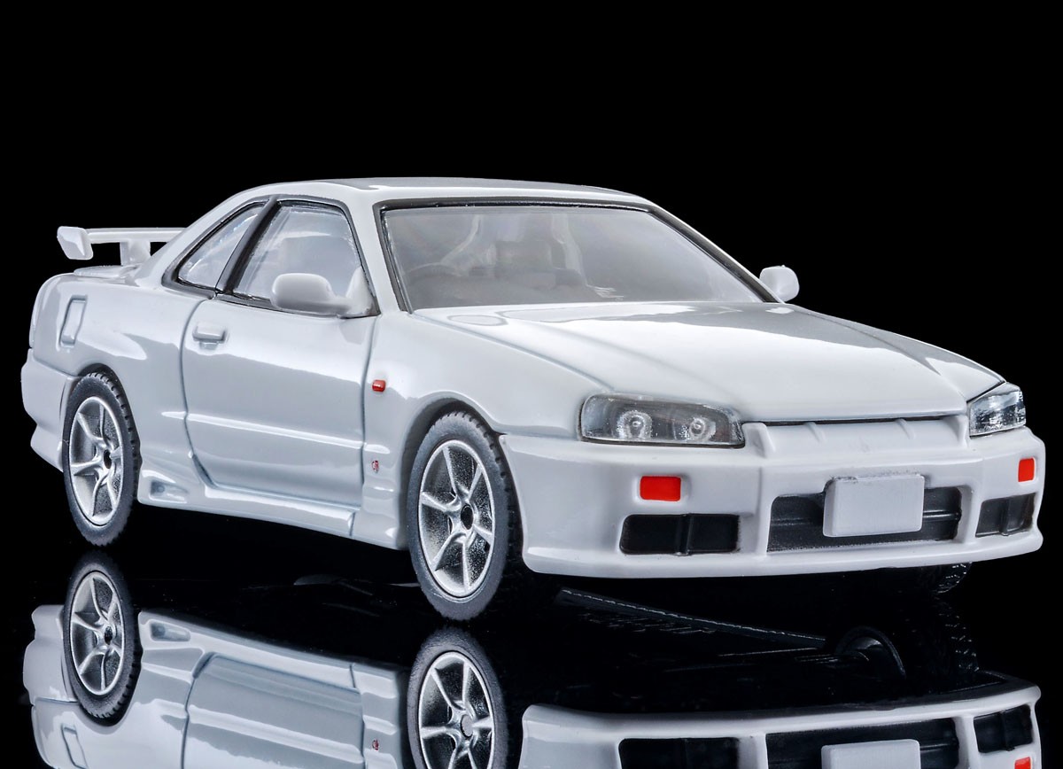 LV-N365b Nissan Skyline 2 Door Sports Coupe 25GT TURBO w/Option Parts (White) 1998 (Diecast Car) 商品画像1