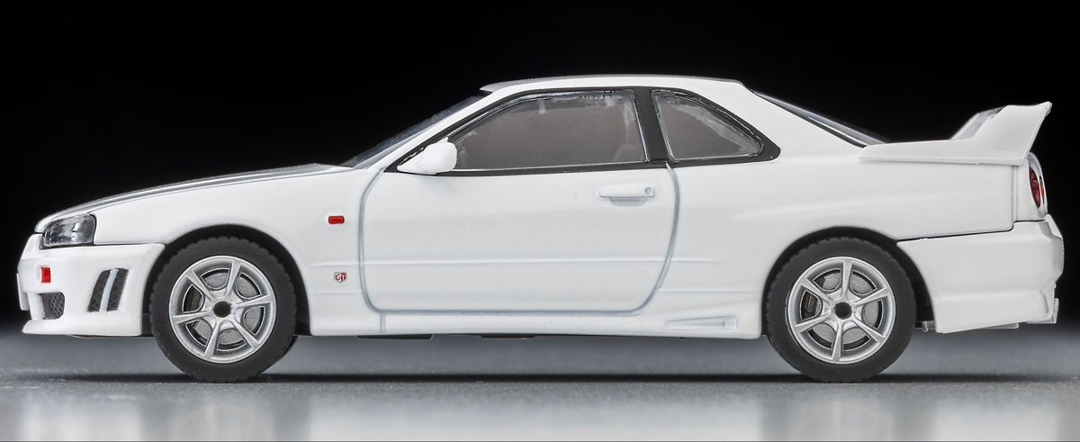 LV-N365b Nissan Skyline 2 Door Sports Coupe 25GT TURBO w/Option Parts (White) 1998 (Diecast Car) 商品画像4