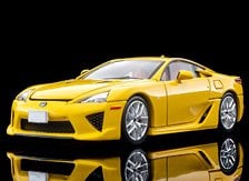 LV－N360b レクサス LFA(黄) (ミニカー)