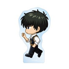 銀魂 土方十四郎 ちびとこ 夏の歩みver. クリアダイカットステッカー (キャラクターグッズ)