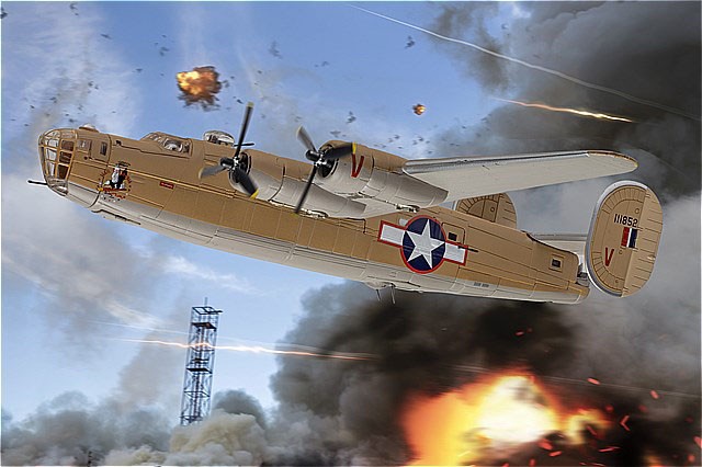 コンソリデーテッド B-24D リベレーター 41-11825 ヘイル・コロンビア ジョン・R・ケイン大佐 (完成品飛行機) その他の画像1