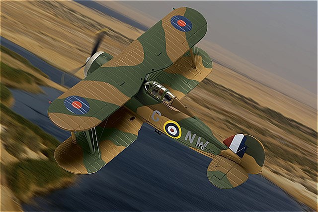 グロスター グラディエーター Mk.II N5752/NW/G アラン・ボイド (完成品飛行機) その他の画像1
